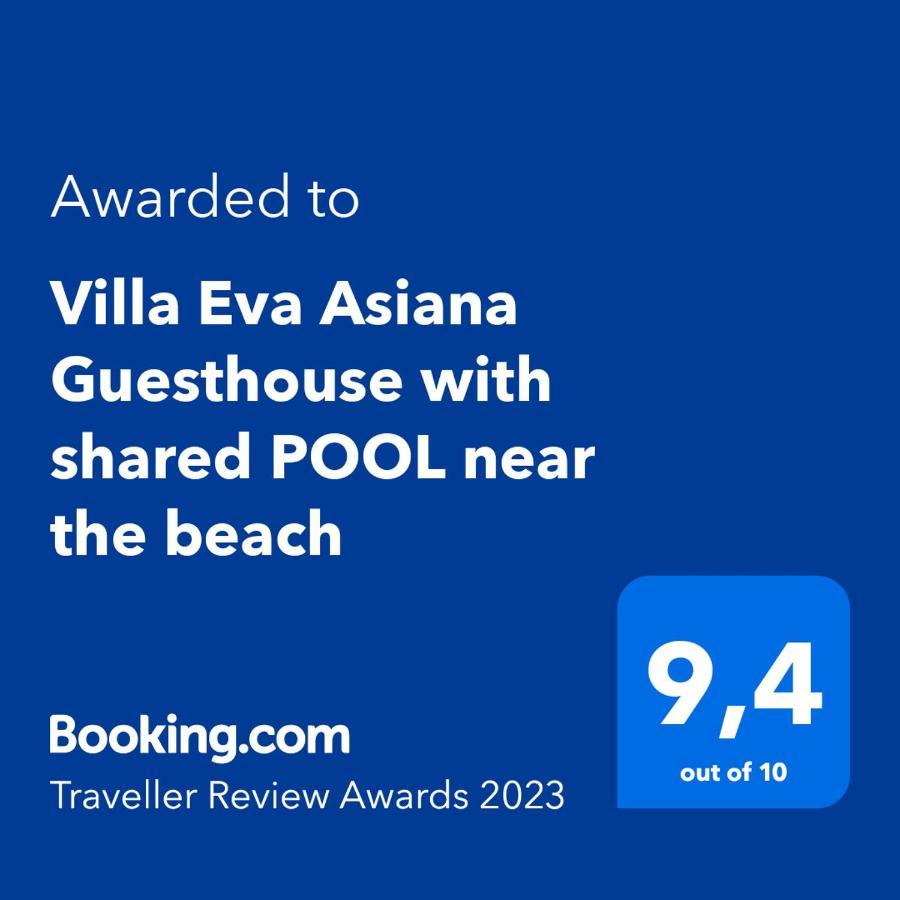 Villa Eva Asiana Guesthouse With Shared Pool Benissa Exteriér fotografie