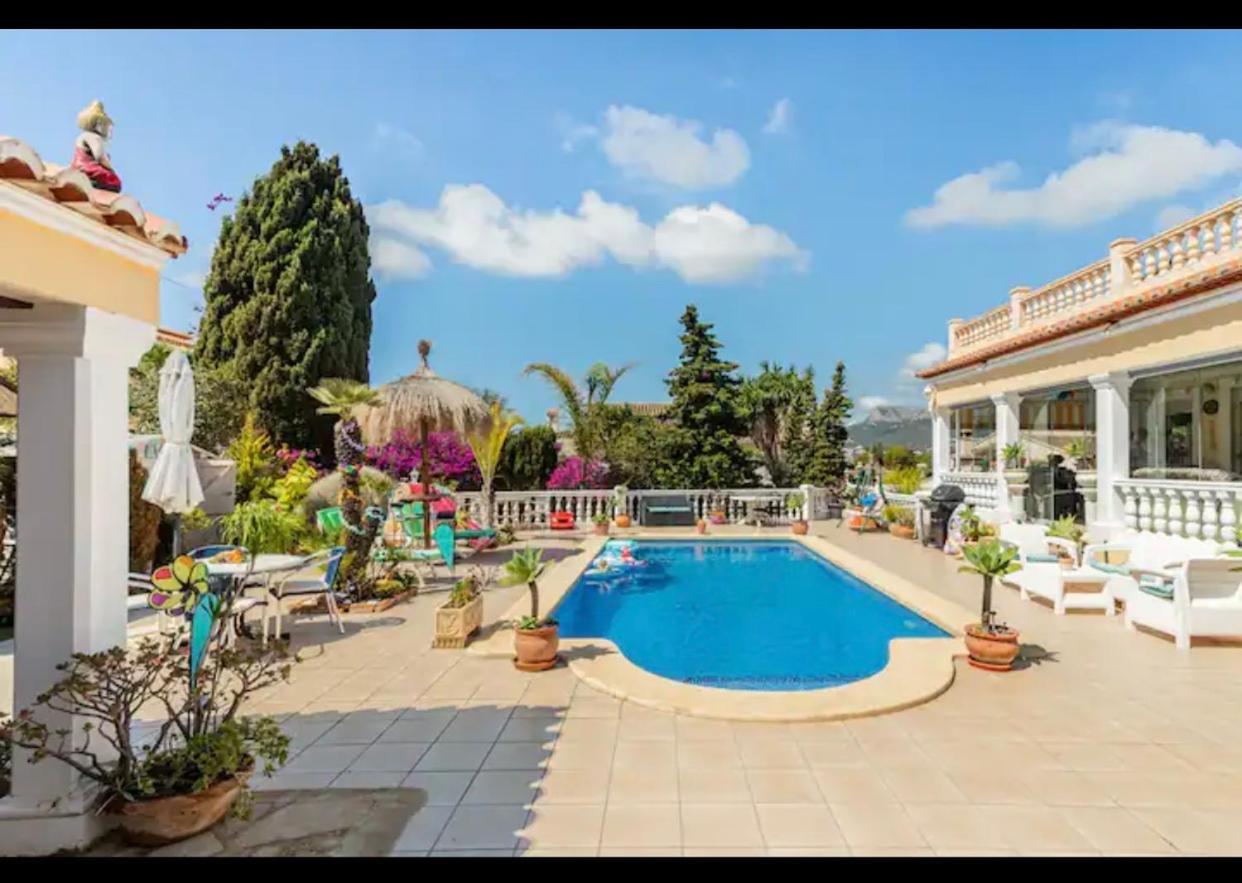 Villa Eva Asiana Guesthouse With Shared Pool Benissa Exteriér fotografie